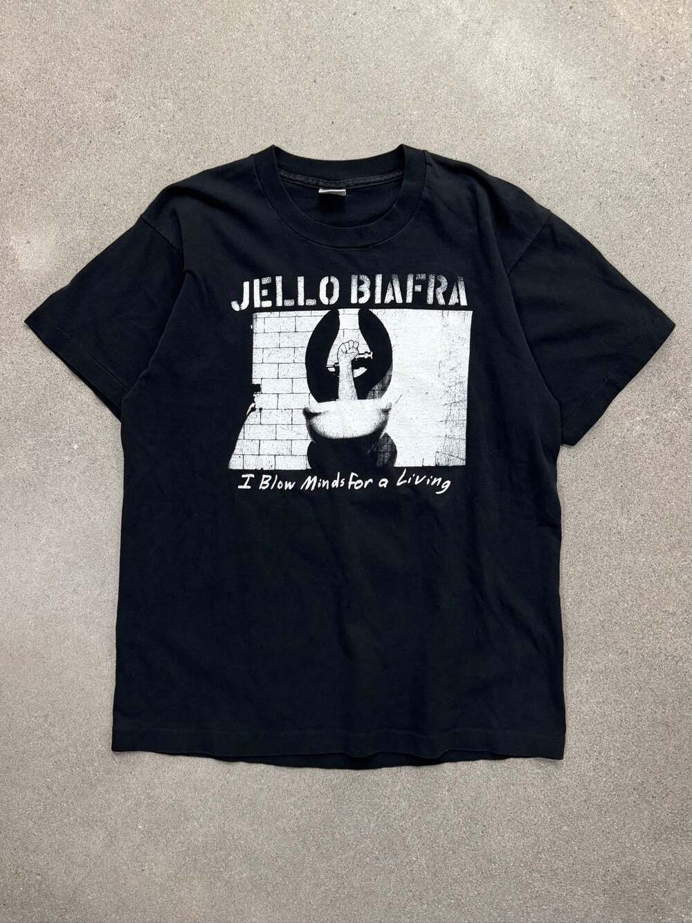 Vintage 1991 Jello Biafra Spoken Word Tour T-Shirt - L